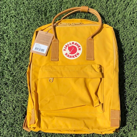 Fjallraven Handbags - FJALLRAVEN KANKEN OCHRE BRAND NEW